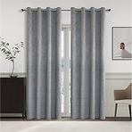 Függöny karikákkal YC11937/280G/22/140x250 cm zöld