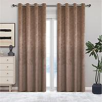 Függöny karikákkal YC11939/200G/114/140x250 cm bézs
