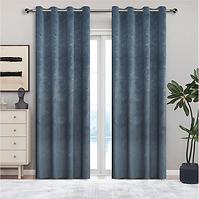 Függöny karikákkal YC11939/200G/132/140x250 cm szürke