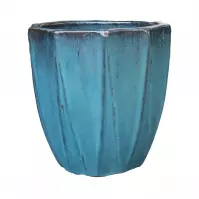Virágcserép OP19-162 50x50x49 türkiz