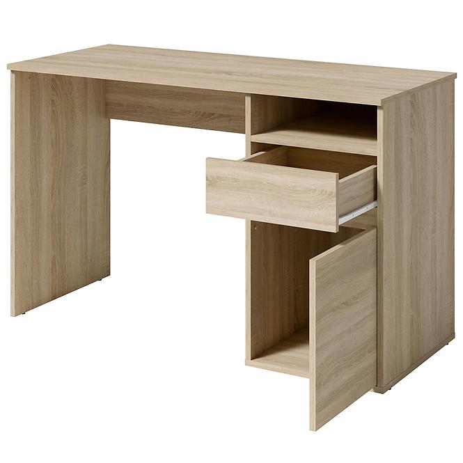 Íróasztal Billa 1d1sz 60 Nfsc B Grafit/Fehér