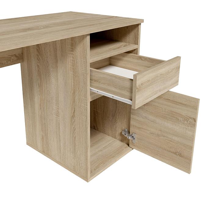 Íróasztal Billa 1d1sz 60 Nfsc B Grafit/Fehér