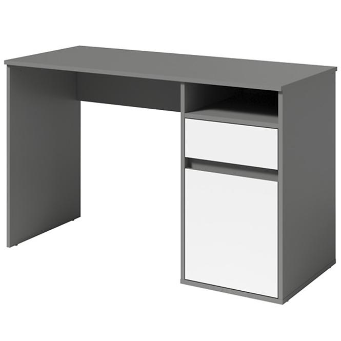 Íróasztal Billa 1d1sz 60 Nfsc B Grafit/Fehér
