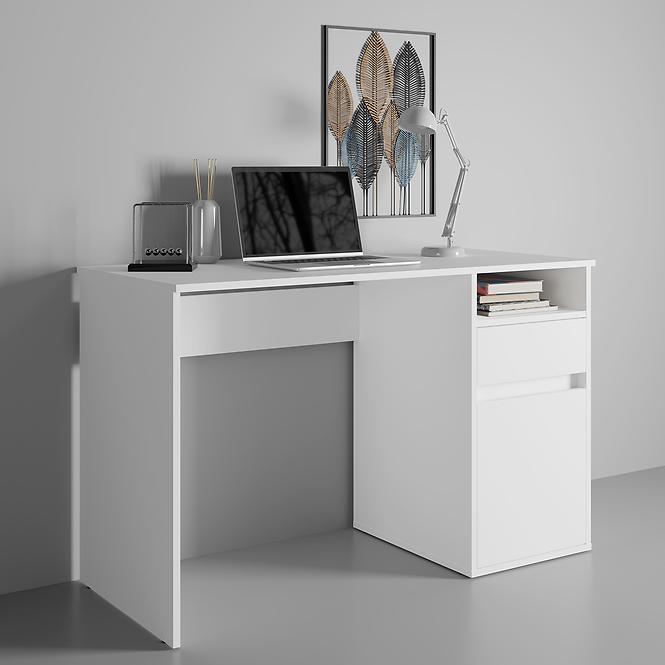 Íróasztal Billa 1d1sz 60 Nfsc B Fehér