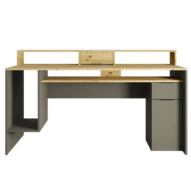 Íróasztal 1d1sz 60 Nfsc B Grafit Rex