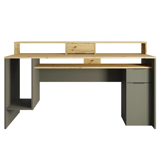 Íróasztal 1d1sz 60 Nfsc B Grafit Rex,4