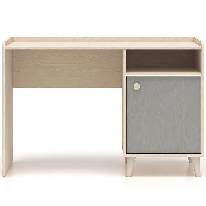 Íróasztal Mevel 07 Sivatagi homok/szürke Pallad,3
