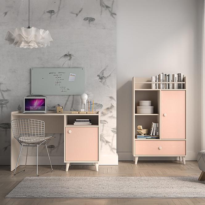 Íróasztal Mevel 07 Sivatagi homok/Millenial Pink