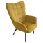 Fotel Jet WX-2931-1T Yellow Velvet 20,2