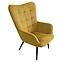 Fotel Jet WX-2931-1T Yellow Velvet 20,2