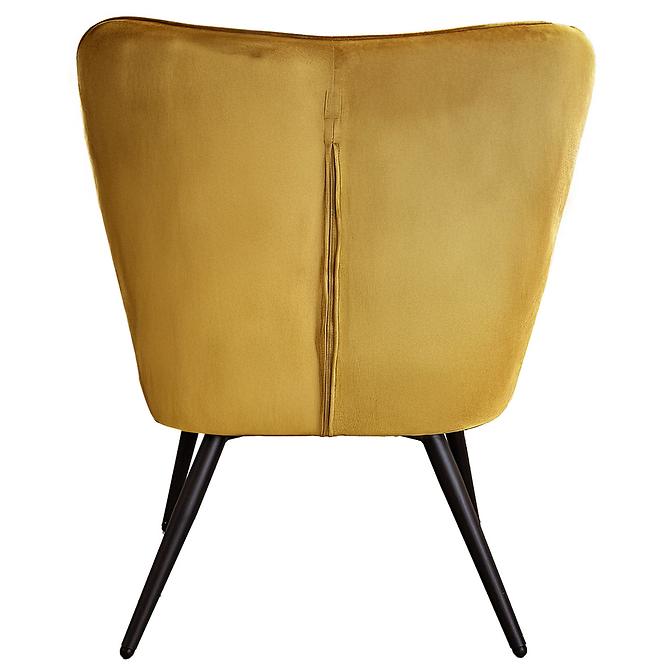 Fotel Jet WX-2931-1T Yellow Velvet 20