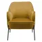 Fotel Bob WX-2924 Yellow Velvet 20,2