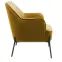 Fotel Bob WX-2924 Yellow Velvet 20,3