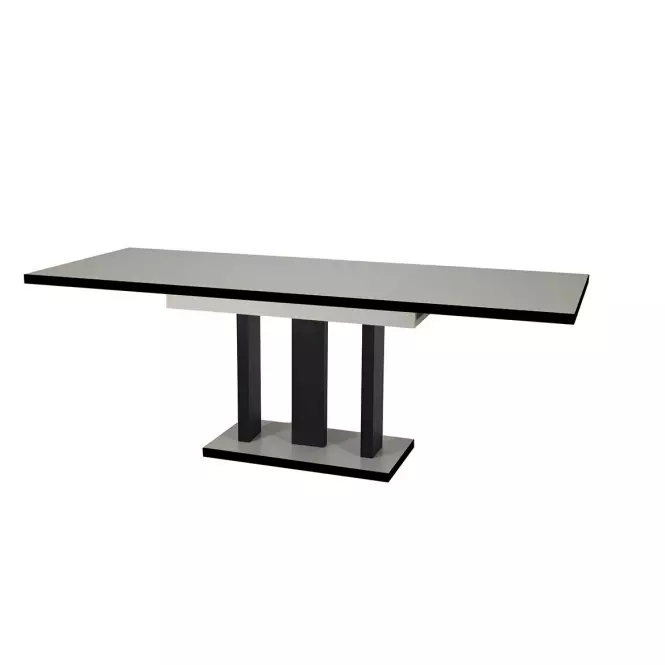 Kinyitható asztalok Appia Black 210 kasmír