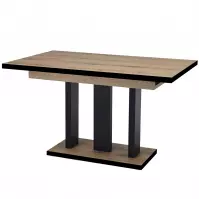 Kinyitható asztalok Appia Black 210 tölgy evoke