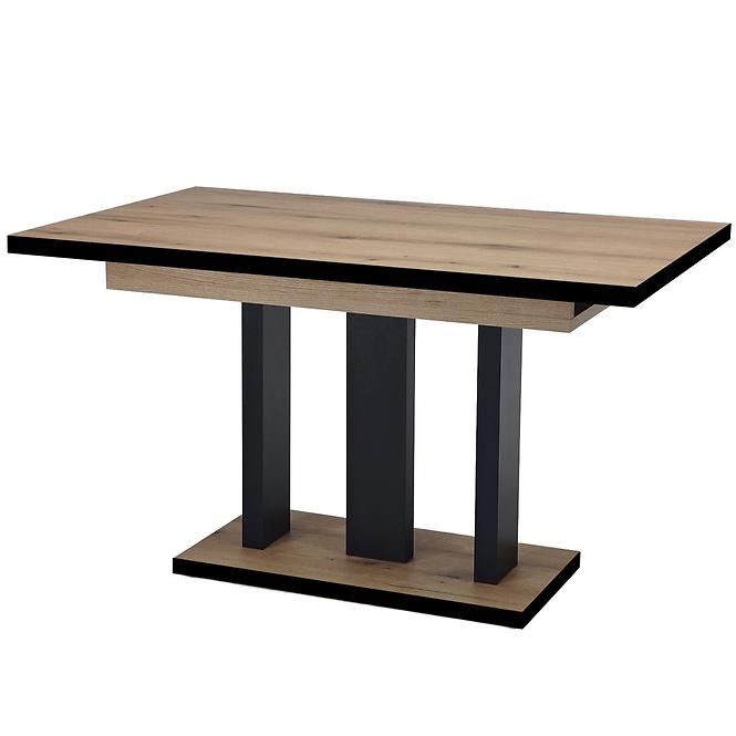 Kinyitható asztalok Appia Black 210 tölgy evoke