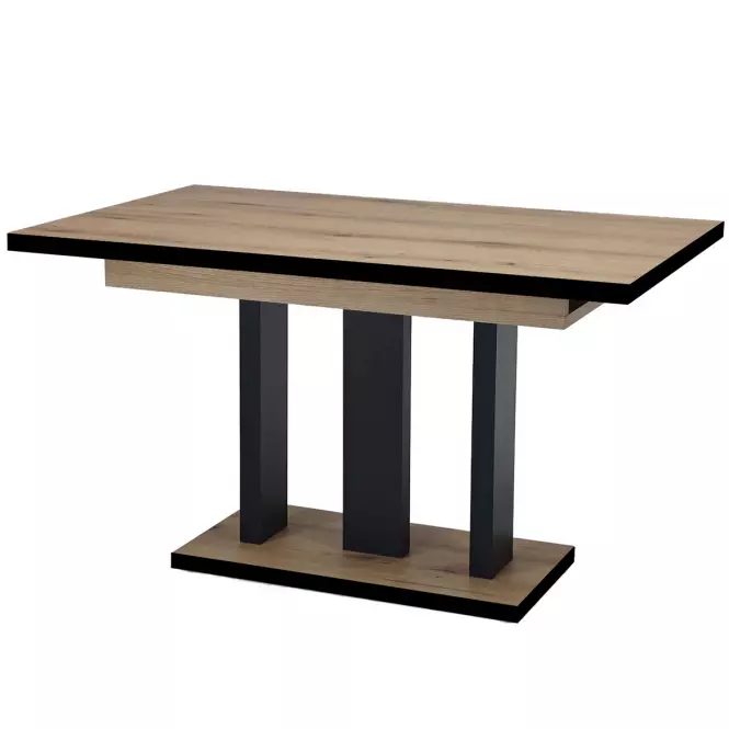 Kinyitható asztalok Appia Black 210 tölgy evoke