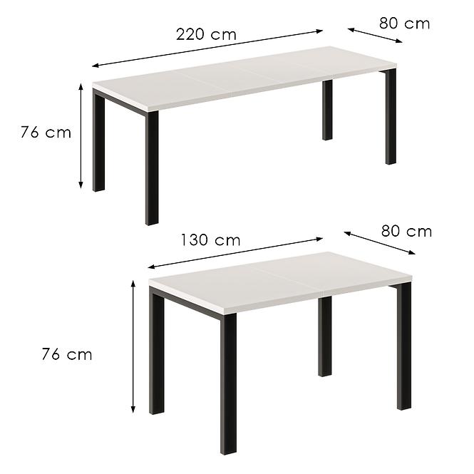 Kinyitható asztalok Garant-220 kasmír,3