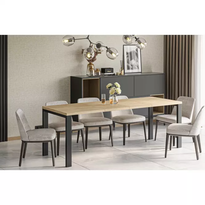 Kinyitható asztalok Garant-220 tölgy cremona torro,5