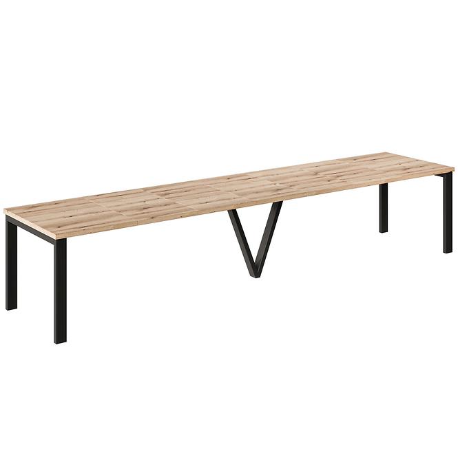 Kinyitható asztalok 130-405 cm Titan tölgy evoke