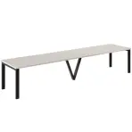 Kinyitható asztalok 130-405 cm Titan kasmír