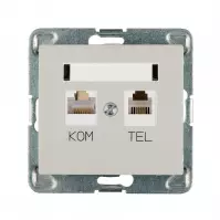 HÁLÓZATI ÉS TELEFONCSATLAKOZÓ  GPKT-1D/M.JB SIGMA