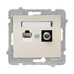 HÁLÓZATI RJ45 ÉS ANTENACSATLAKOZÓ  F GPKA-D/M.JB SIGMA