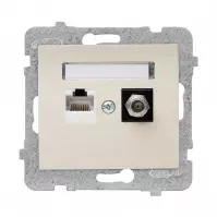 HÁLÓZATI RJ45 ÉS ANTENACSATLAKOZÓ  F GPKA-D/M.JB SIGMA