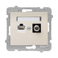 HÁLÓZATI RJ45 ÉS ANTENACSATLAKOZÓ  F GPKA-D/M.JB SIGMA