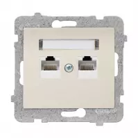 HÁLÓZATI DUGASZALJZAT  RJ45 GPK-2D/M.JB SIGMA