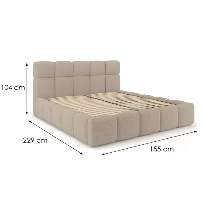 Ágy Fluffy 120/200 Quelle 05 bézs