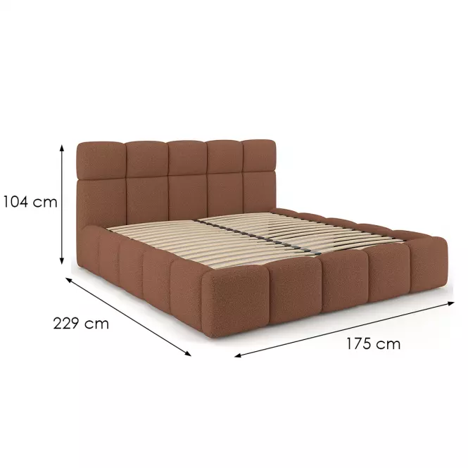 Ágy Fluffy 140/200 Quelle 54 rozsda