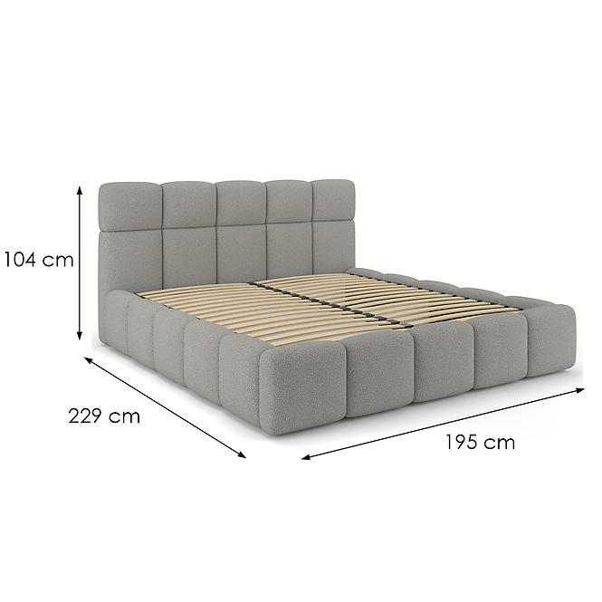 Ágy Fluffy 160/200 Quelle 83 szürke