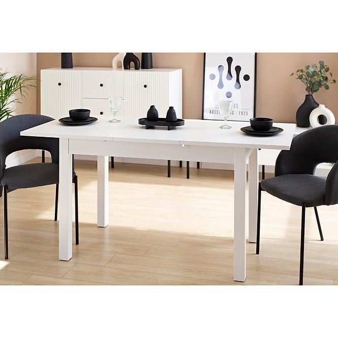 Asztal  Rozkładany Neo 120/160x70 Fehér