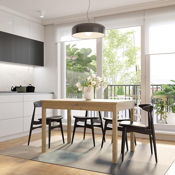 Asztal  Rozkładany Sendi 120/160x80 Artisan