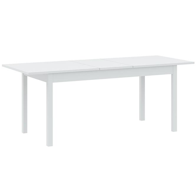 Asztal  Rozkładany Sendi 160/240x80 Fehér
