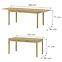 Asztal  Rozkładany Sendi 160/240x80 Artisan,2