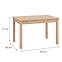 Asztal  Narvik Artisan 120x80 11013584,2