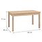 Asztal  Narvik 140x80 Artisan 11013588,2