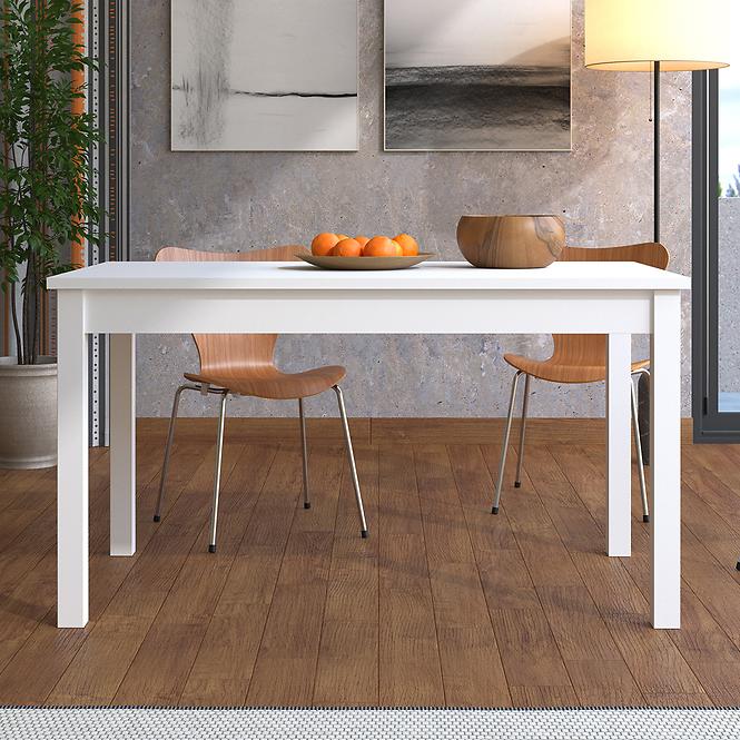 Asztal  Narvik 140x80 Fehér 11013587