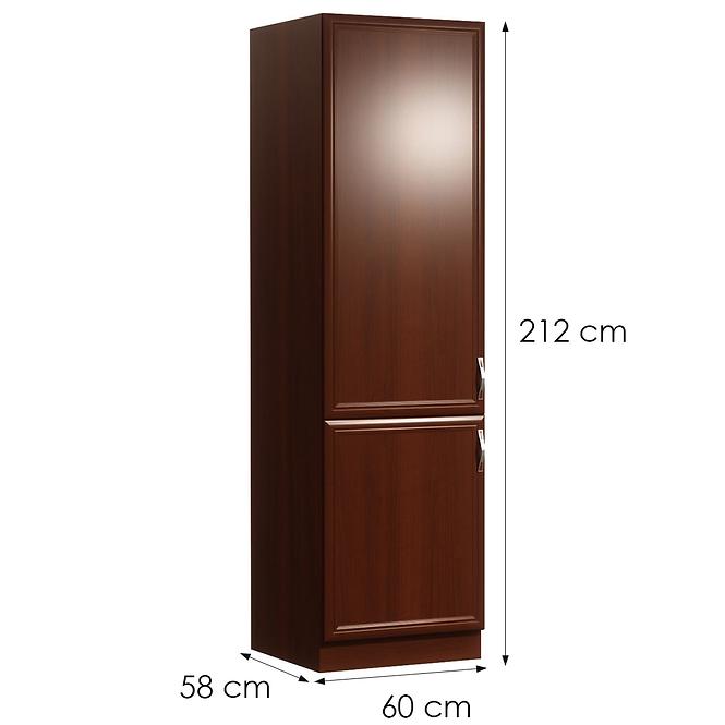 Konyhaszekrény Sycylia D60ZL L dió milano,2