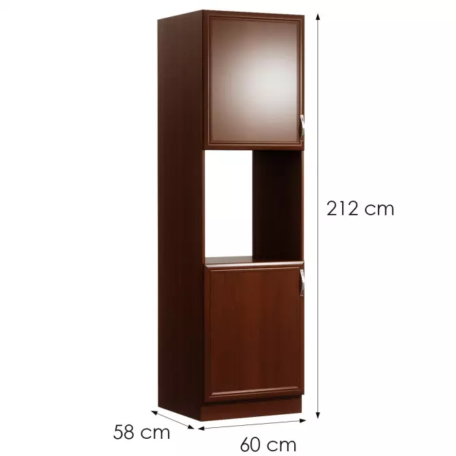 Konyhaszekrény Sycylia D60P L dió milano,2