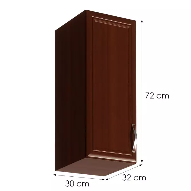 Konyhaszekrény Sycylia G30 L dió milano,2