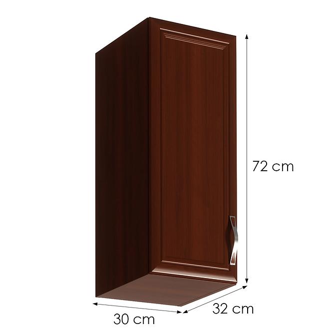 Konyhaszekrény Sycylia G30 L dió milano,2