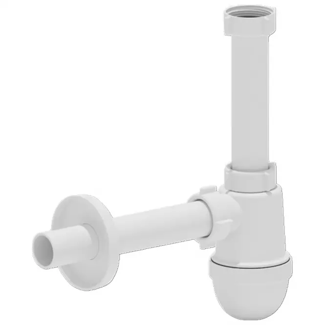 Mosdószifon palackos, lefolyó nélkül, Ø 40 mm, 2883