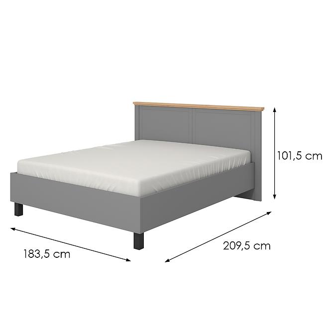 Ágy Valencia 160 Szürke 11011507