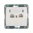 59SP GPK-2D/M.BI SIGMA ADATCSATLAKOZÓ  RJ45 DUPLA