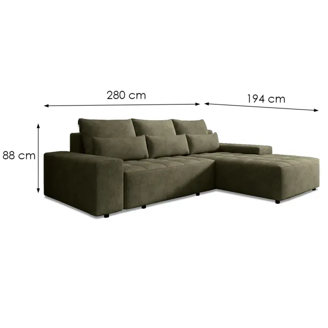 Sarokgarnitúra szett Canada U Perfect Harmony 39,4