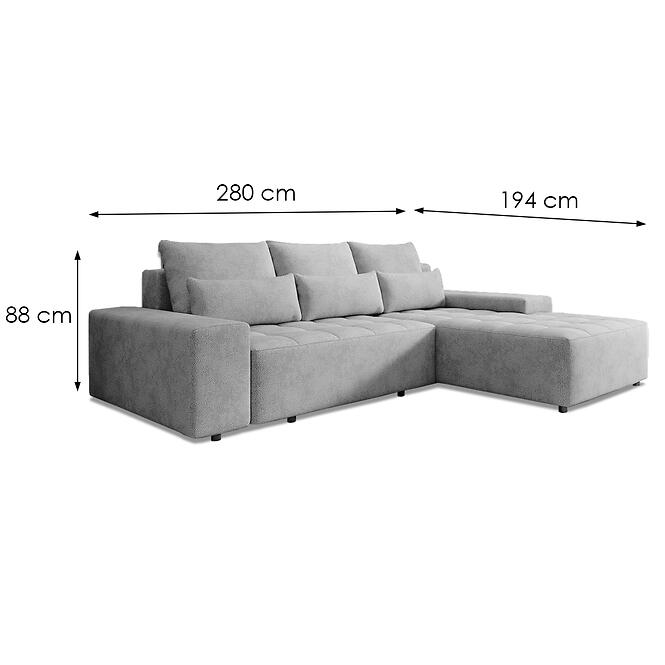 Sarokgarnitúra szett Canada U Perfect Harmony 82,4