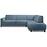 Sarokgarnitúra szett Imperio U B+2+Longue Eclipse 19